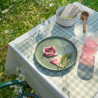 ruitjes-schoonmaken-recycleerbaar-tafelzeil-lola-wit-placemat-groen-makkelijk